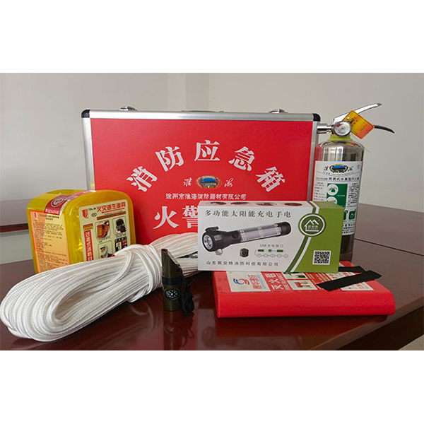 淮海不銹鋼水基滅火器逃生應急箱