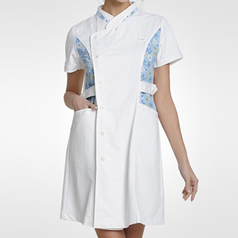 樂倍康NA125花雨短袖護士裙 