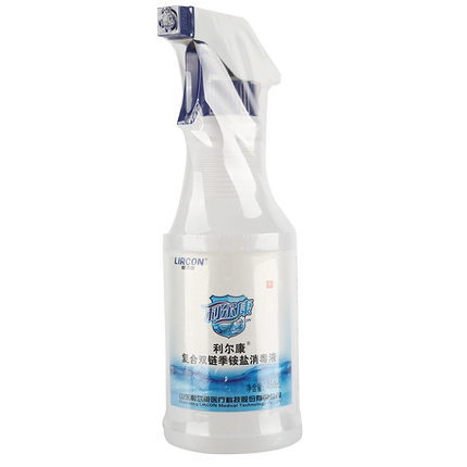 利爾康復合雙鏈季銨鹽噴霧消毒液500ml