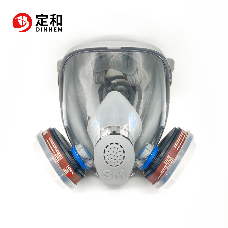 定和防毒面具DH20152防有機(jī)氣體防塵毒七件套