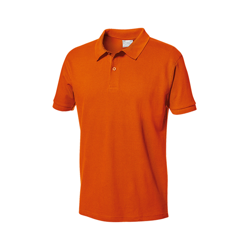 思而MC3014H5 PIQUET POLO SHIRT橙色純棉短袖Polo衫