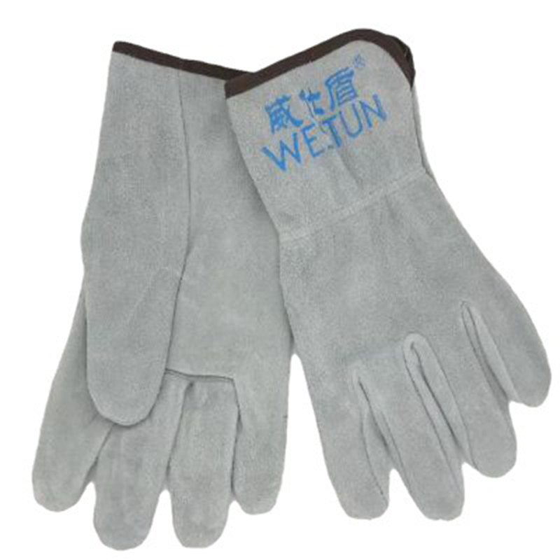 威仕盾G-2067耐磨耐高溫牛二層皮電焊手套
