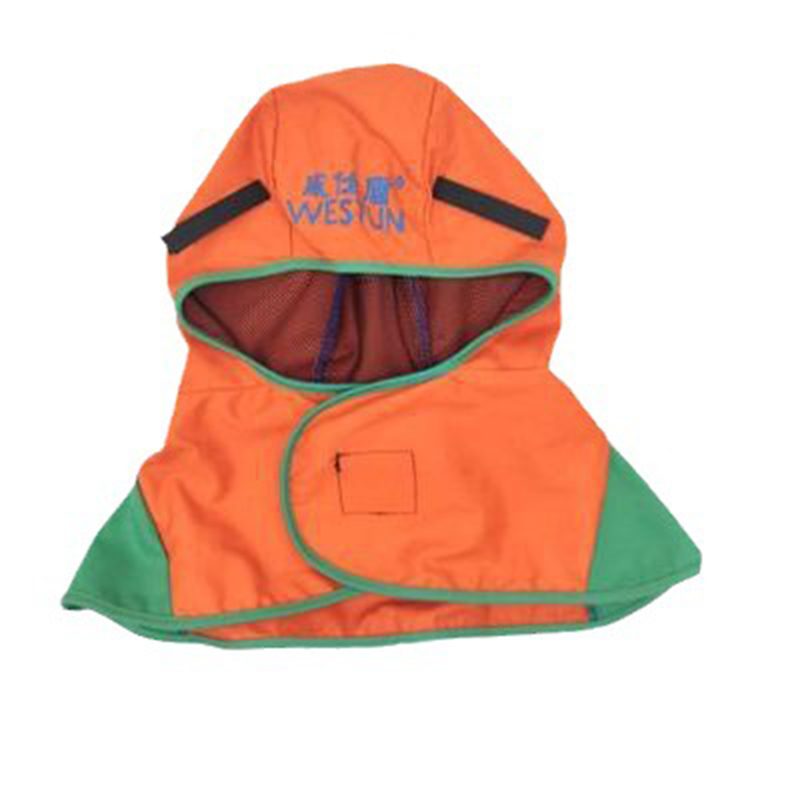 威仕盾FW-6680橙紅色阻燃頭罩