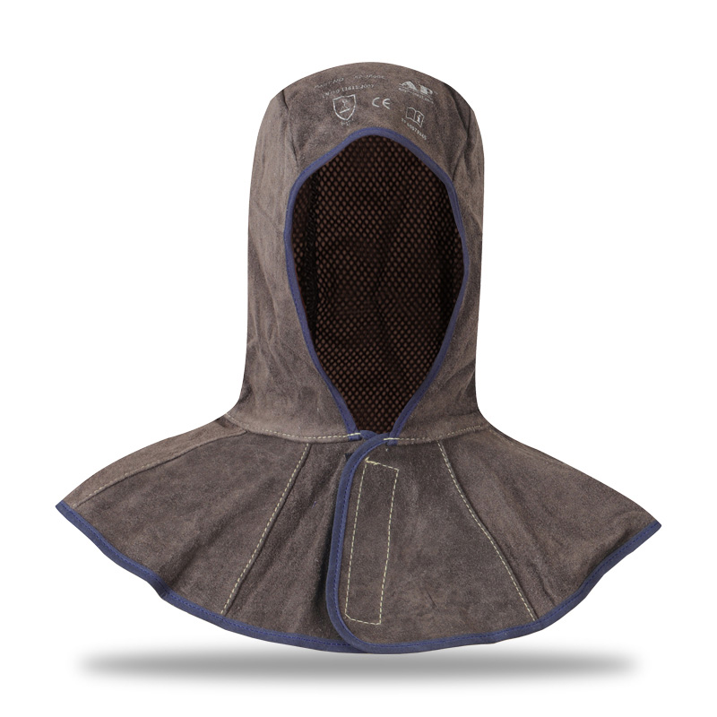 友盟AP-3000C炭啡色皮全護式焊帽