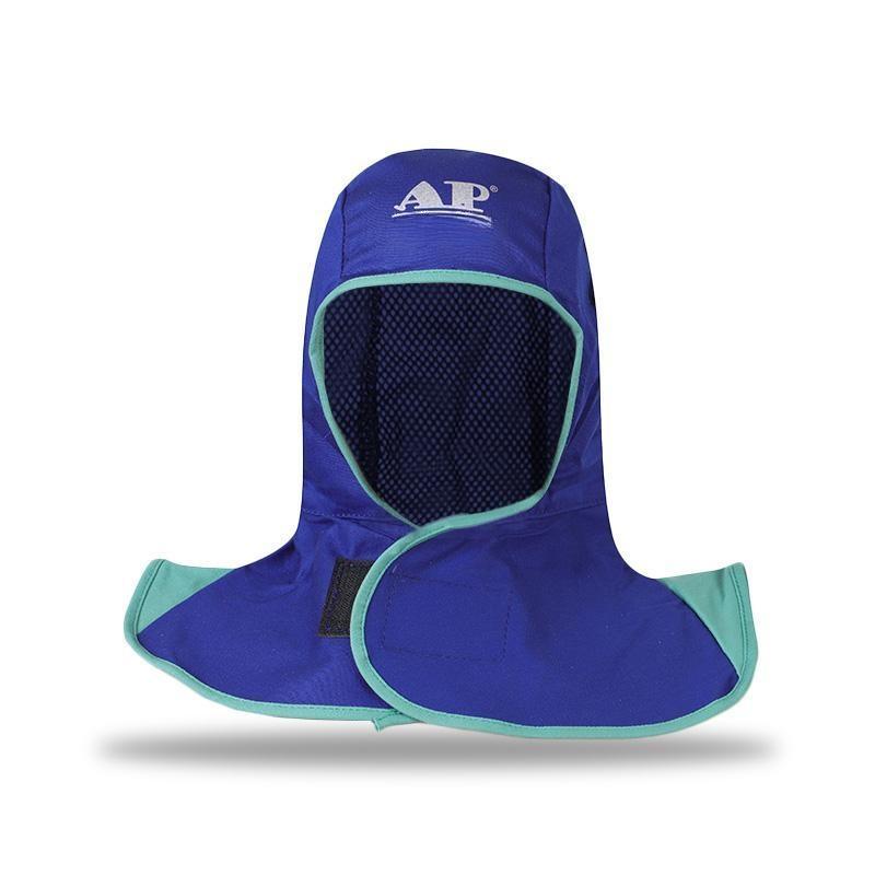 友盟AP-6670藍色阻燃布全護式焊帽