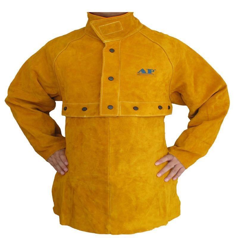 友盟AP-2188/2189金黃色開背式焊工服及圍身