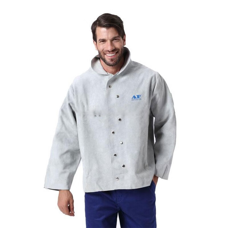 友盟AP-3131牛二層芯皮焊工服