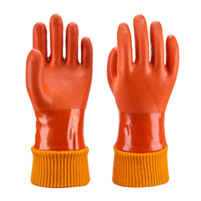 東亞918W耐油防滑防寒PVC手套