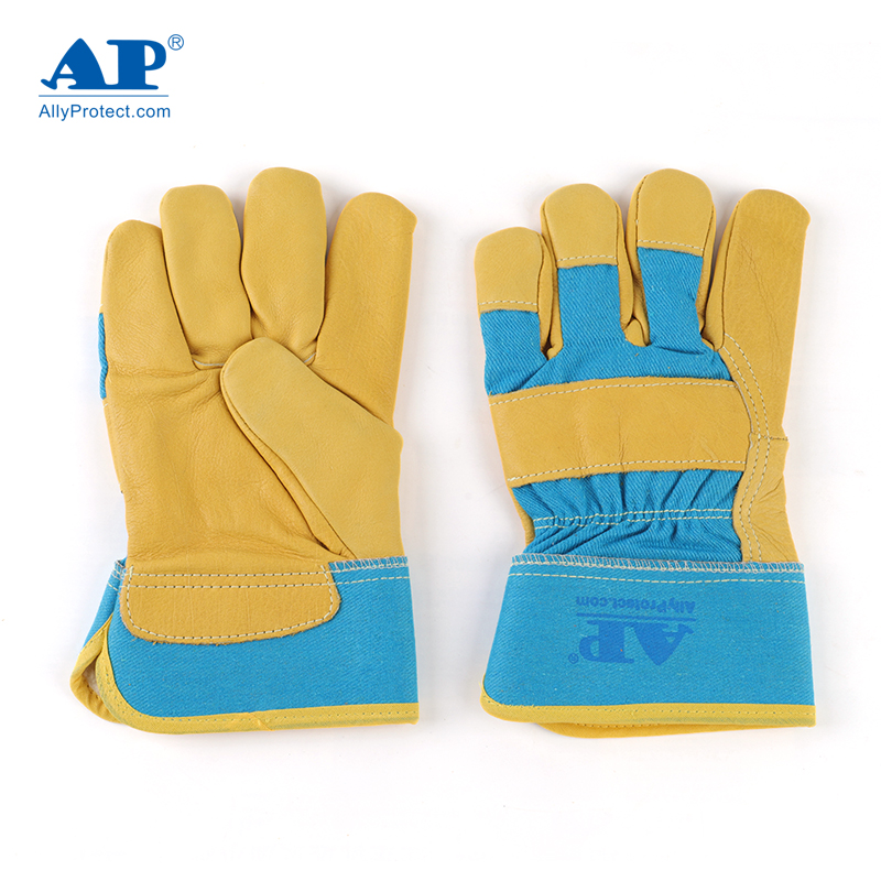 友盟AP-2502牛青皮耐低溫手套