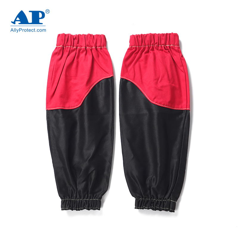 友盟AP-9106黑色配紅色防火阻燃布套袖