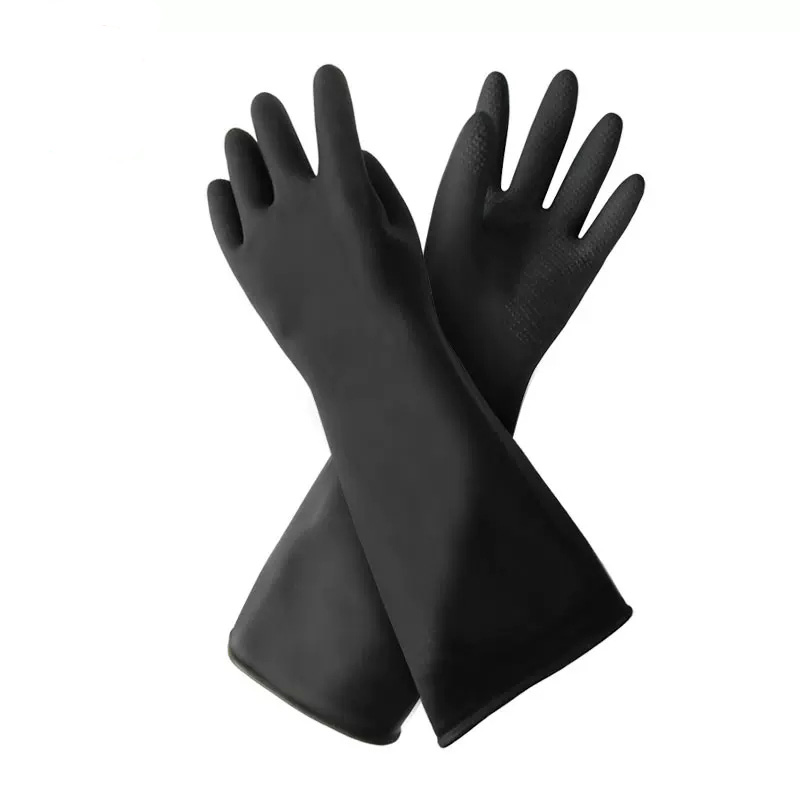 威蝶36CM-B工業耐酸堿防水乳膠手套