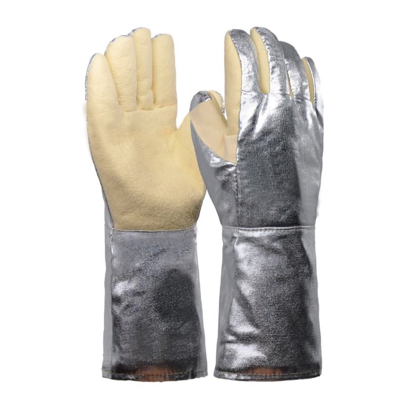 護(hù)享AG-T500AL鋁箔隔熱耐高溫手套500℃