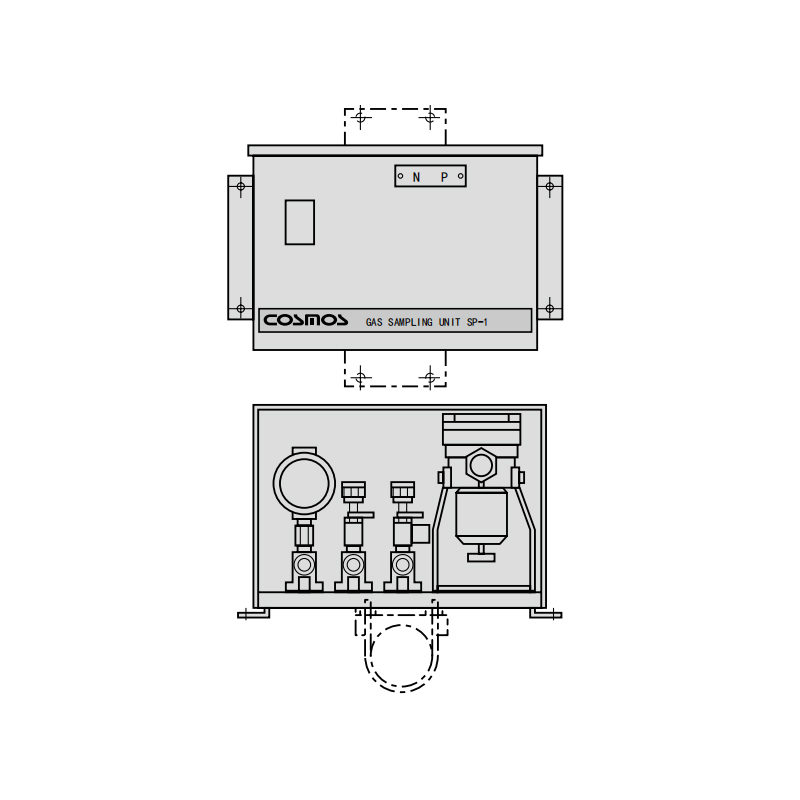 新宇宙New cosmos SP-1真空發生器式氣體采樣器