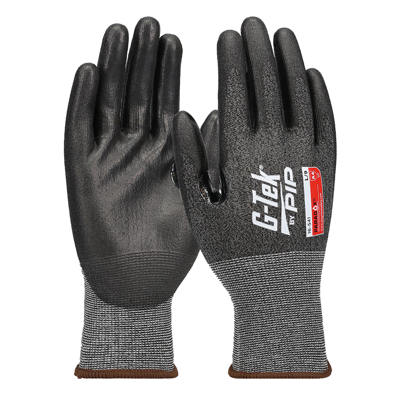 PIP 16-541 D級21針PU涂層防切割手套