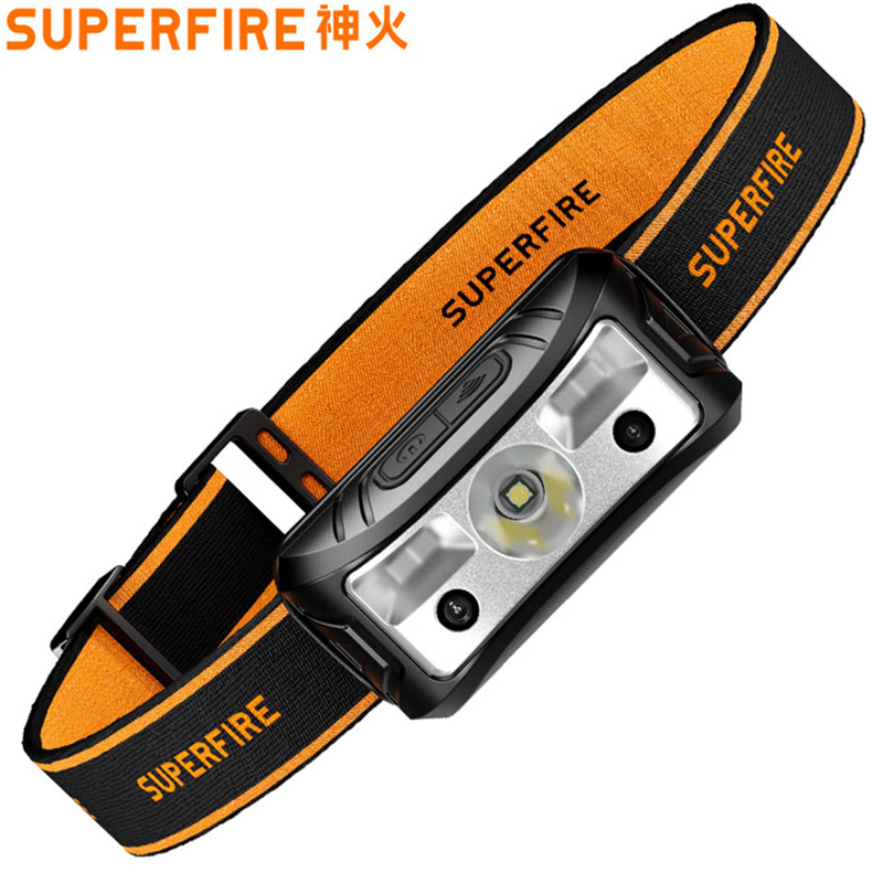 神火HL05-M多檔調光智能感應頭燈