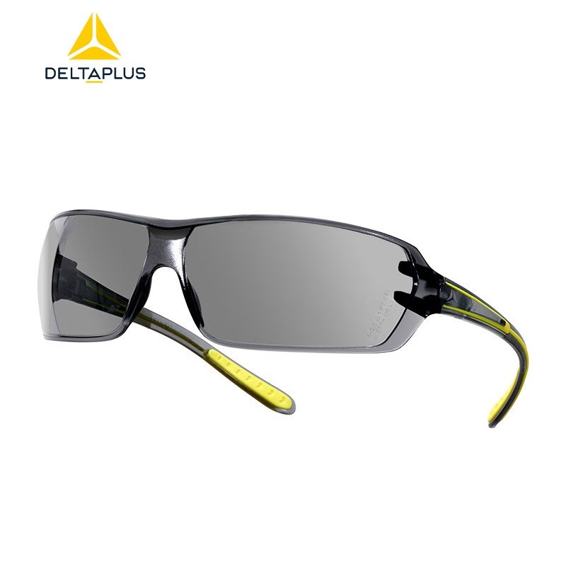 代爾塔101107 HELIUM2 SMOKE防強光款防霧防刮防沖擊安全防護眼鏡