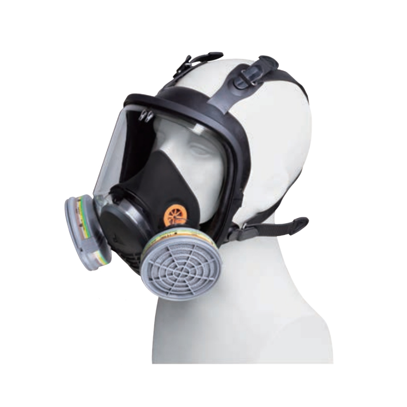 代爾塔105005 M9102全面罩雙罐防毒面具
