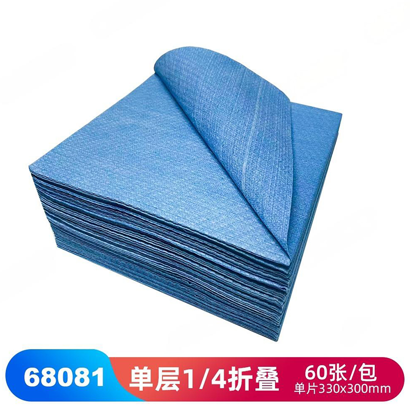 JEENOR潔諾 BONGEL X70 68081單層1/4折疊式工業擦拭布