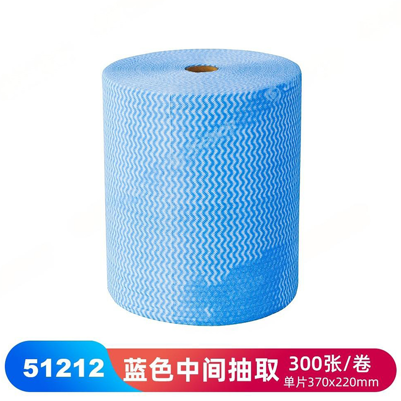 JEENOR潔諾 HV70 51212藍(lán)色波浪紋家用清潔布