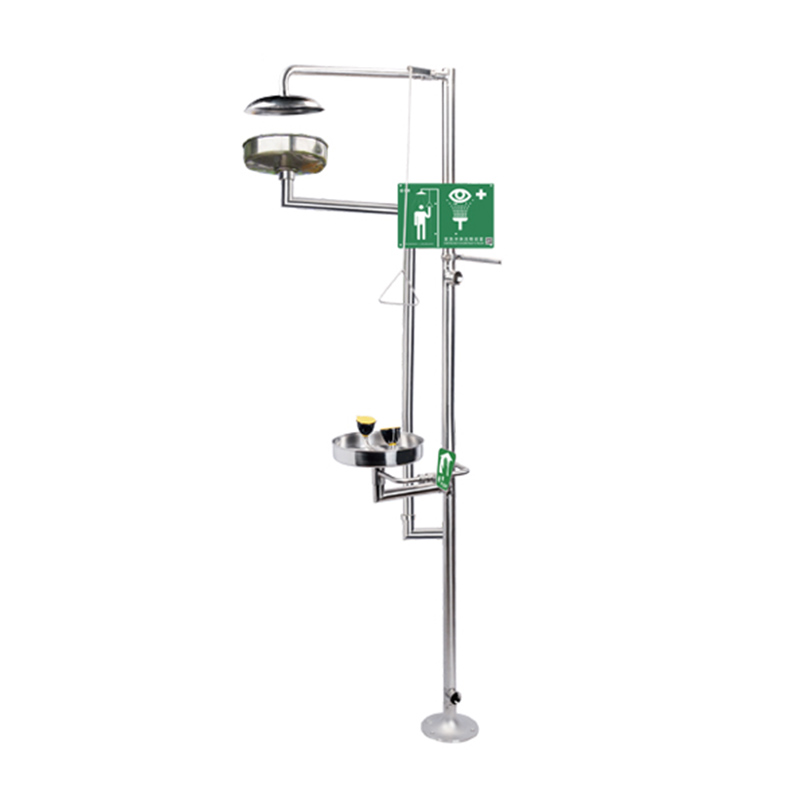 臺雄SAN-7102AHTX組合式測試型應急噴淋洗眼器