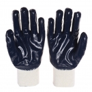 星宇N608羅口絨布丁腈半浸勞保手套 星宇N608羅口絨布丁腈半浸勞保手套