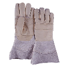 威特仕10-9750-M牛青駁掌直拇指款焊工手套