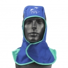 威特仕23-6680藍(lán)色全護式防火阻燃焊帽