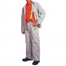 威特仕C33-9500白色帆布阻燃工作褲