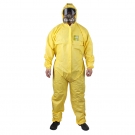 微護佳MG2300黃色標準型有帽連體防護服YY23-B-99-111-04
