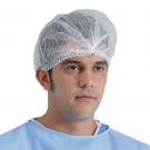英科MC101002白色一次性無紡布條形帽