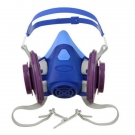 百安達FCN1201F+FEN02硅膠雙濾盒過濾式防毒面具