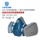海固HG-600 P-H2S-1濾毒盒硫化氫氣體防毒面具