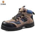 U-work優工PAZ-C1742中幫防砸防穿刺絕緣安全鞋