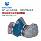 海固HG-601 P-A-1半面罩有機氣體防毒面具 海固HG-601 P-A-1半面罩有機氣體防毒面具