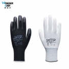 多給力OP-100G PU灰色涂層防滑勞保手套