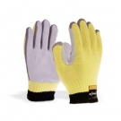 好員工FX300芳綸混紡貼皮防割手套