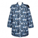 3502藍色迷彩棉服勞保工作服