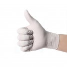 中藍一次性乳膠檢查手套