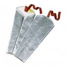 藍鷹AL8C芳綸碳纖鋁箔布耐高溫套袖