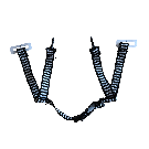 梅思安10221259 V-Gard標準型安全帽四點式插扣型下頦帶 梅思安10221259 V-Gard標準型安全帽四點式插扣型下頦帶