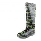 回力807迷彩PVC高筒雨靴