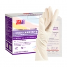 高邦604-010049彎型麻面TPU覆層無粉一次性使用滅菌橡膠外科手套