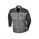 思而MCC114BL黑灰色滌棉短夾克