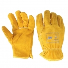 友盟AP-1303耐磨抗油牛二層皮勞保手套