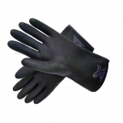 玉蝶黑色中厚工業(yè)耐酸堿手套