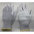 PIP 40-NU29P無縫針織滌綸掌部PU涂層防靜電手套