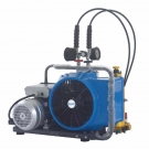 寶恩BBC-100ET/H呼吸空氣填充泵-臥式可移動雙壓款