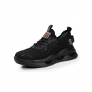 GUYISA古伊薩3031運動系列防砸防刺穿透氣款黑色安全鞋