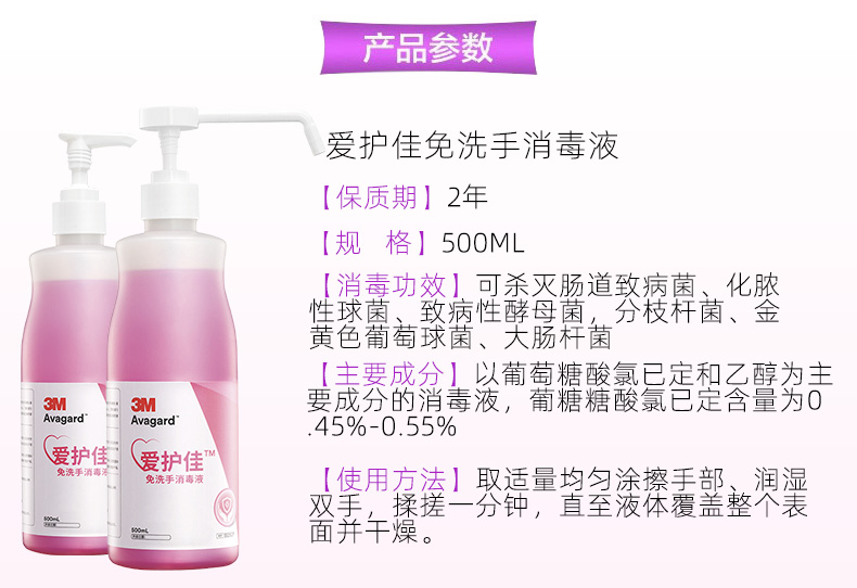 3M愛護佳9250P免洗手消毒液圖片8