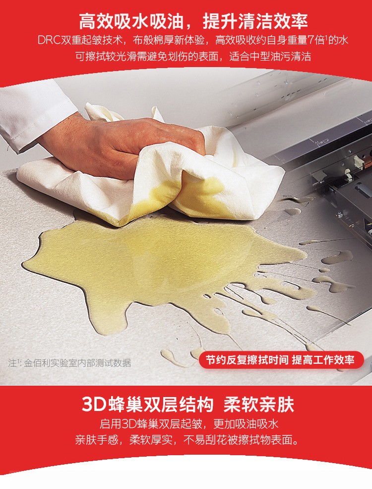 金佰利05007A（舊型號05007） WYPALL* L40工業擦拭紙圖片4